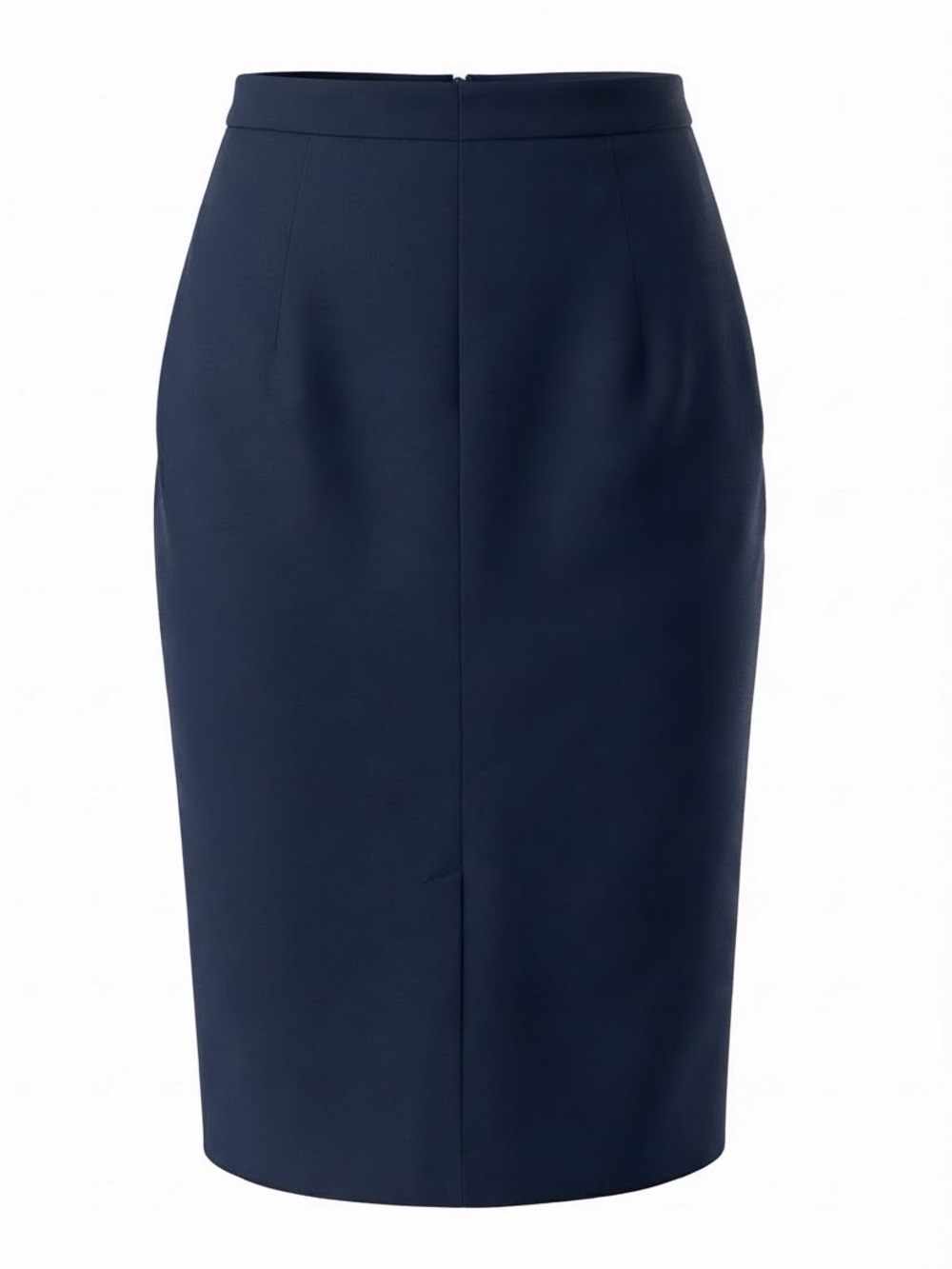 Christian Dior 2010 Line High -Waisted Navy Pencil Skirt M